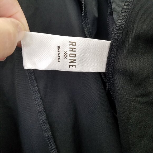 Rhone Commuter Pants Men's 40 Classic Straight Leg Black Stretch Chino Pockets - Picture 12 of 16